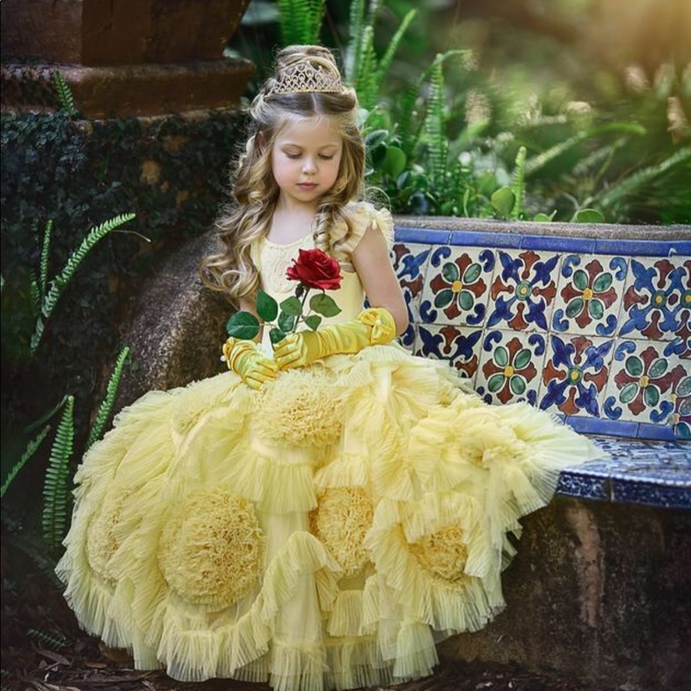 Dollcake yellow fairytale frock gown